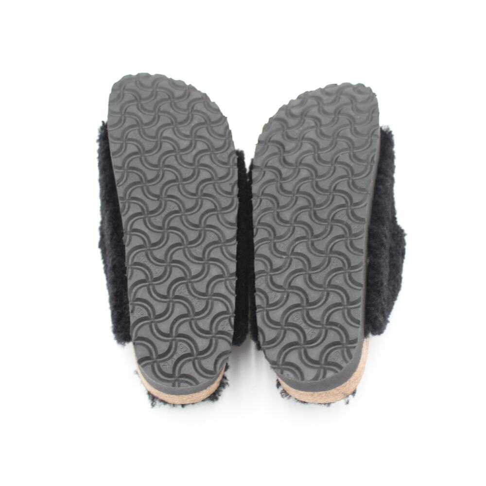 Papillio Birkenstock Arizona Big Buckle Shearling 39 Womens 8 Cozy Sandal Fuzzy - Picture 7 of 7